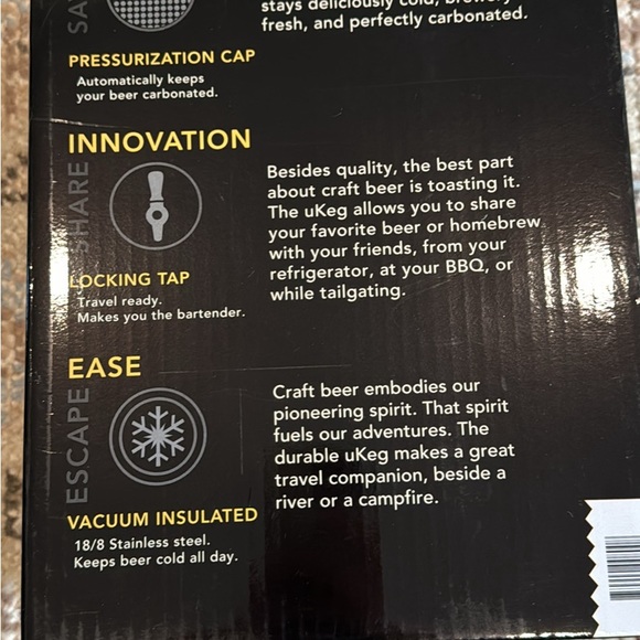 BRAND NEW pressurized growler - Picture 4 of 6